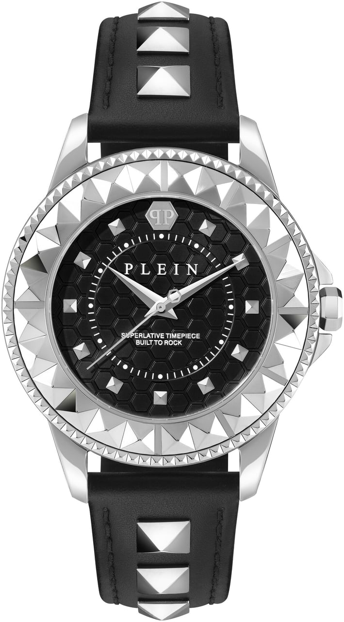 Philipp Plein PWPQA0124 Plein Lady Rock dameshorloge Zwart