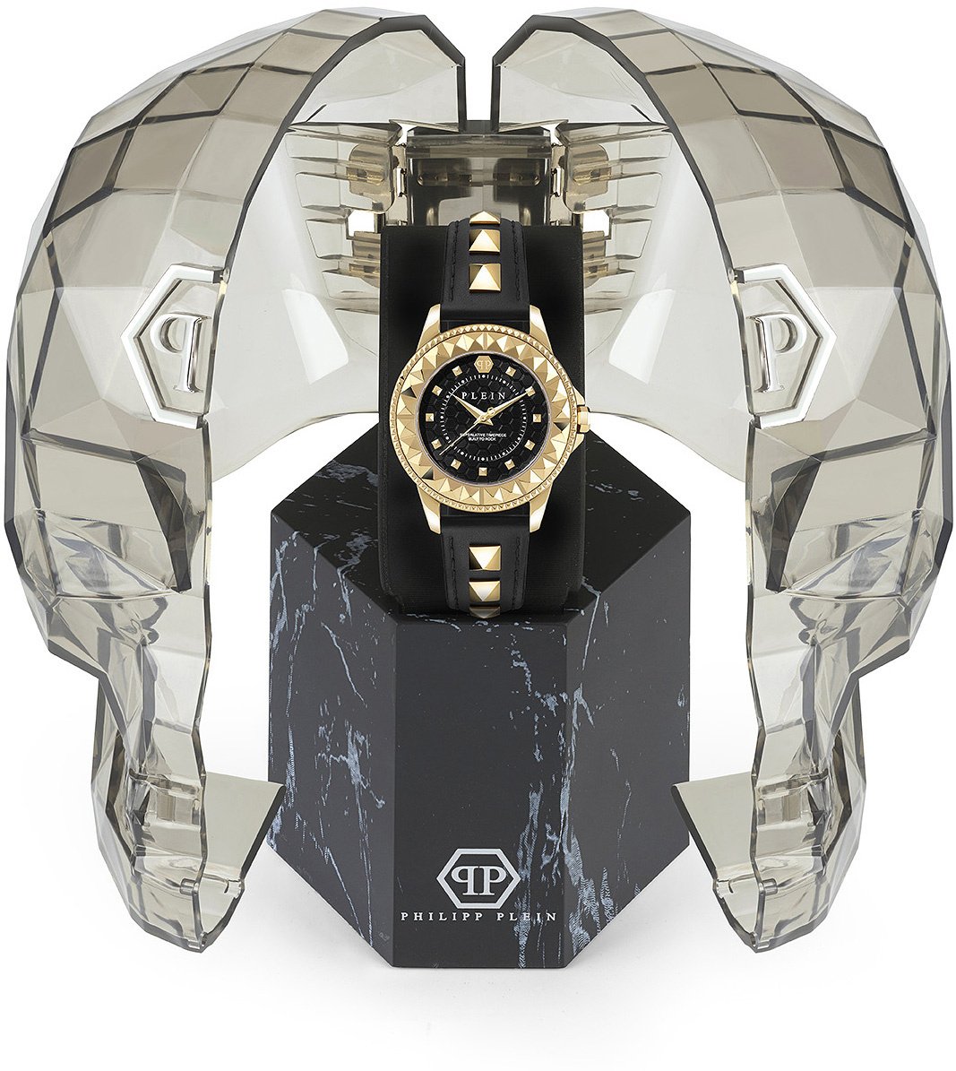 Philipp Plein PWPQA0224 Plein Lady Rock dameshorloge Zwart