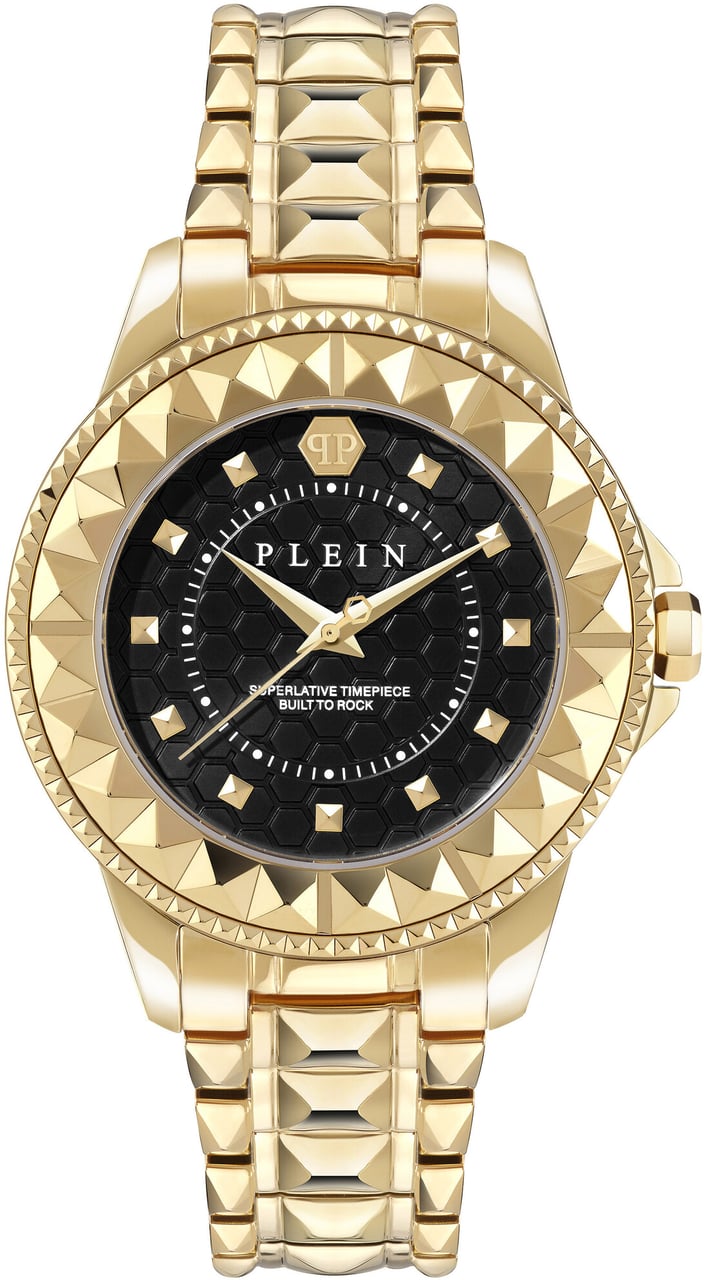 Philipp Plein PWPQA0424 Plein Lady Rock dameshorloge Zwart