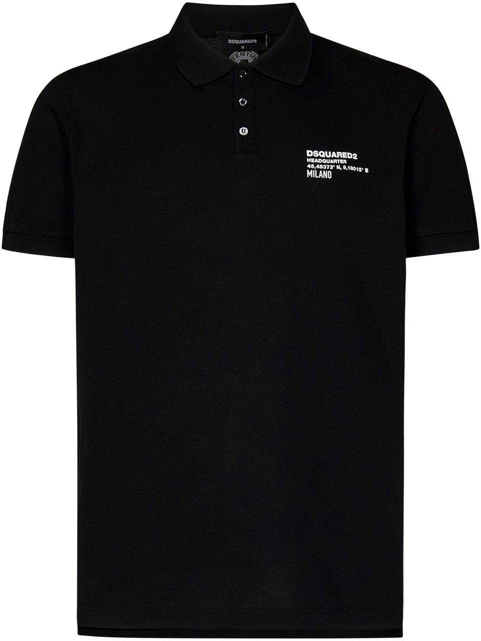 Dsquared2 Dsquared2 T-shirts and Polos Black Zwart