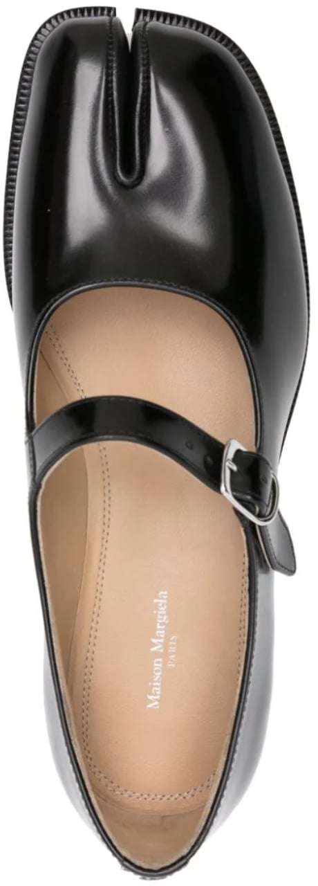 Maison Margiela Flat Shoes Black Zwart