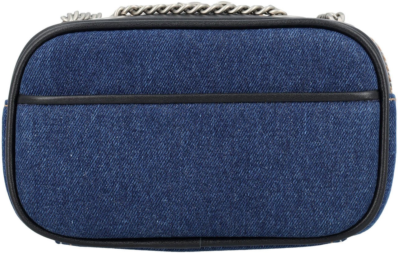 Marc Jacobs The Snapshot Denim Dark Wash Grijs