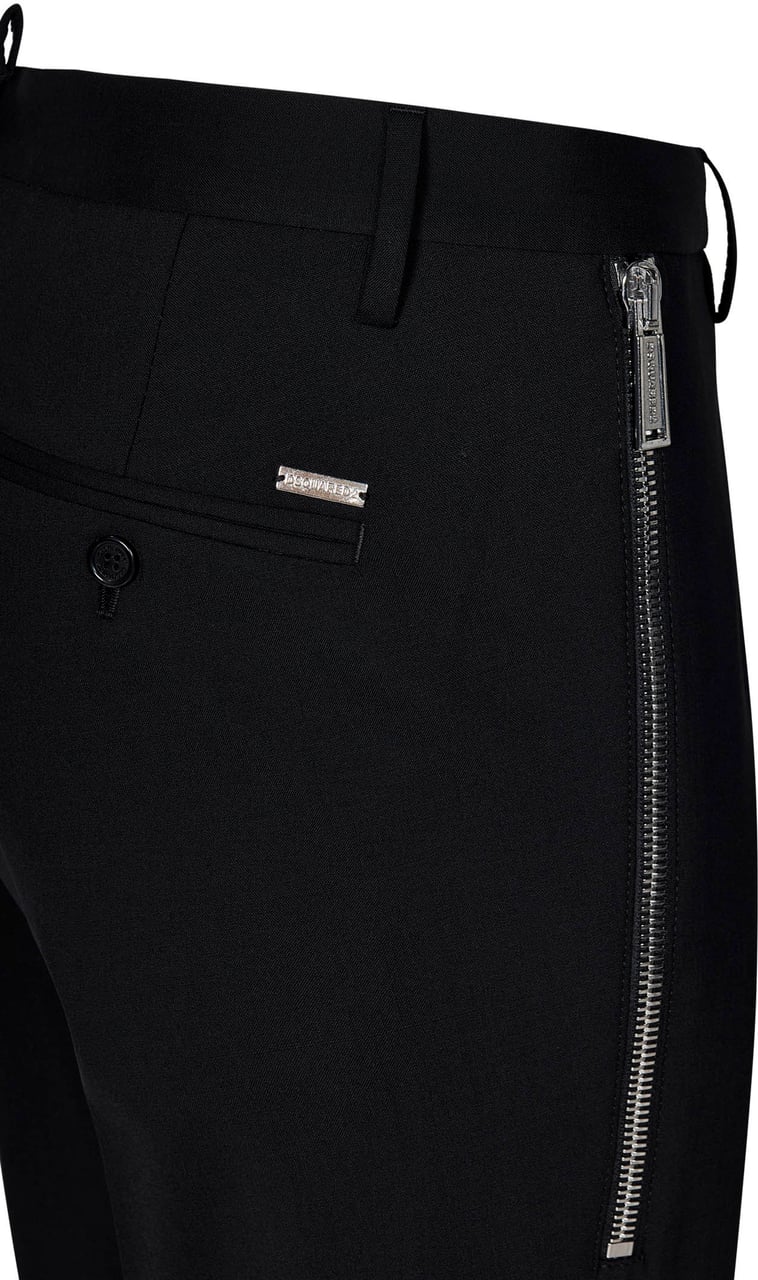 Dsquared2 Trousers Black Zwart