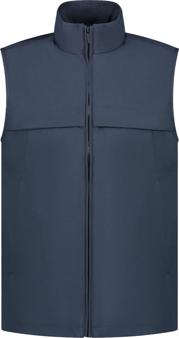 Pure Path Softshell bodywarmer Blauw