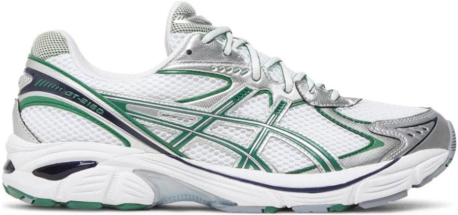 Asics G T-2160 White Shamrock Green Groen
