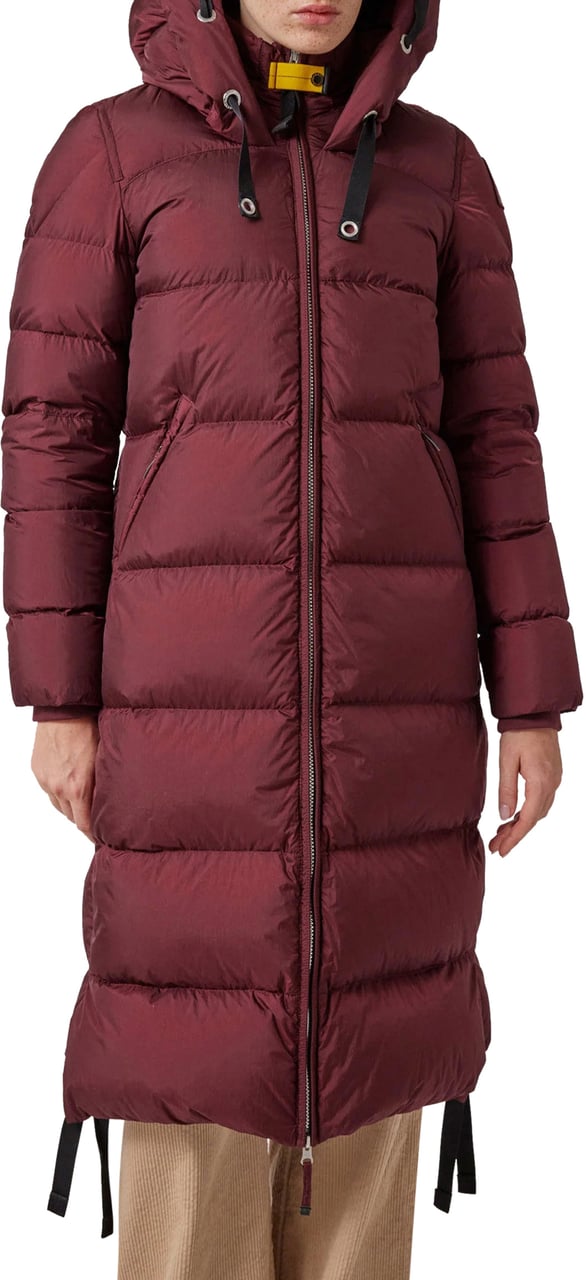 Parajumpers Panda Hooded Down Coat Amarone Rood