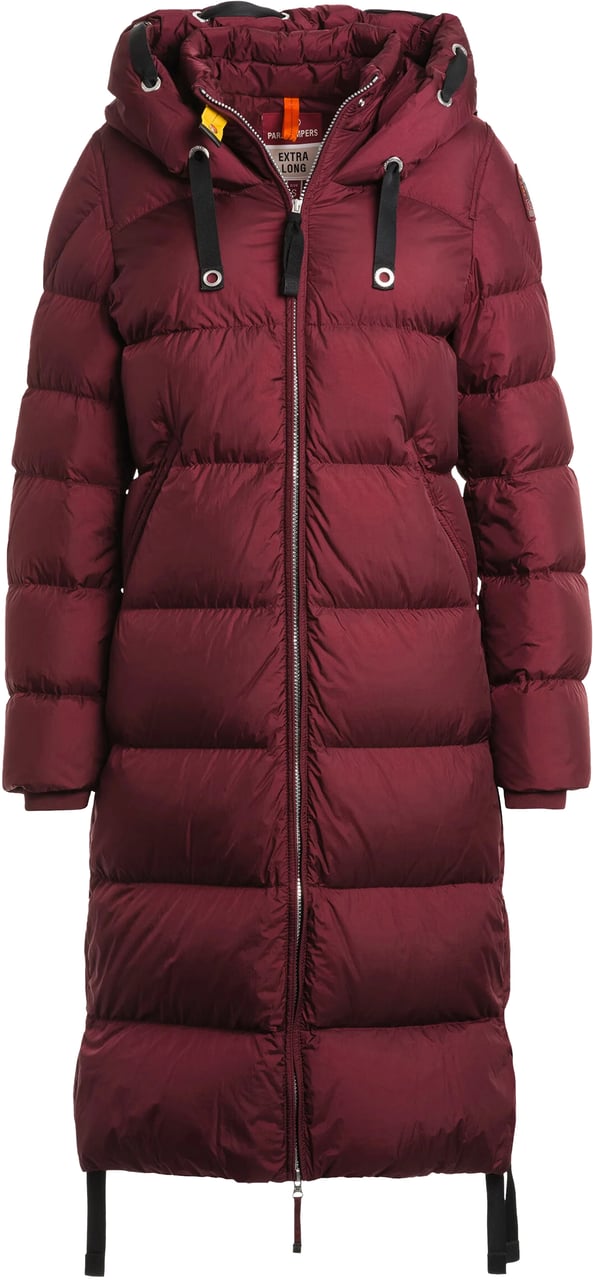 Parajumpers Panda Hooded Down Coat Amarone Rood