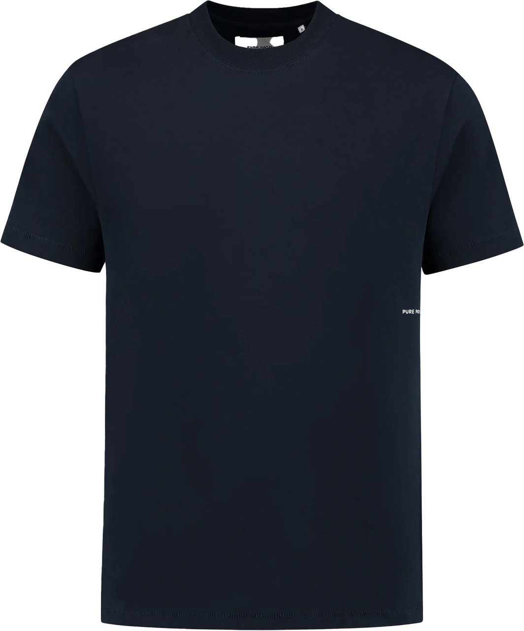 Pure Path T-Shirt Navy Blauw