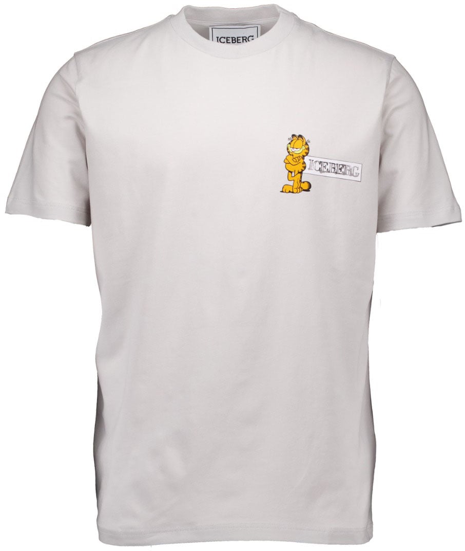 Iceberg Iceberg T-shirts Lichtgrijs 24i I1p 0 F015 6318 Grijs