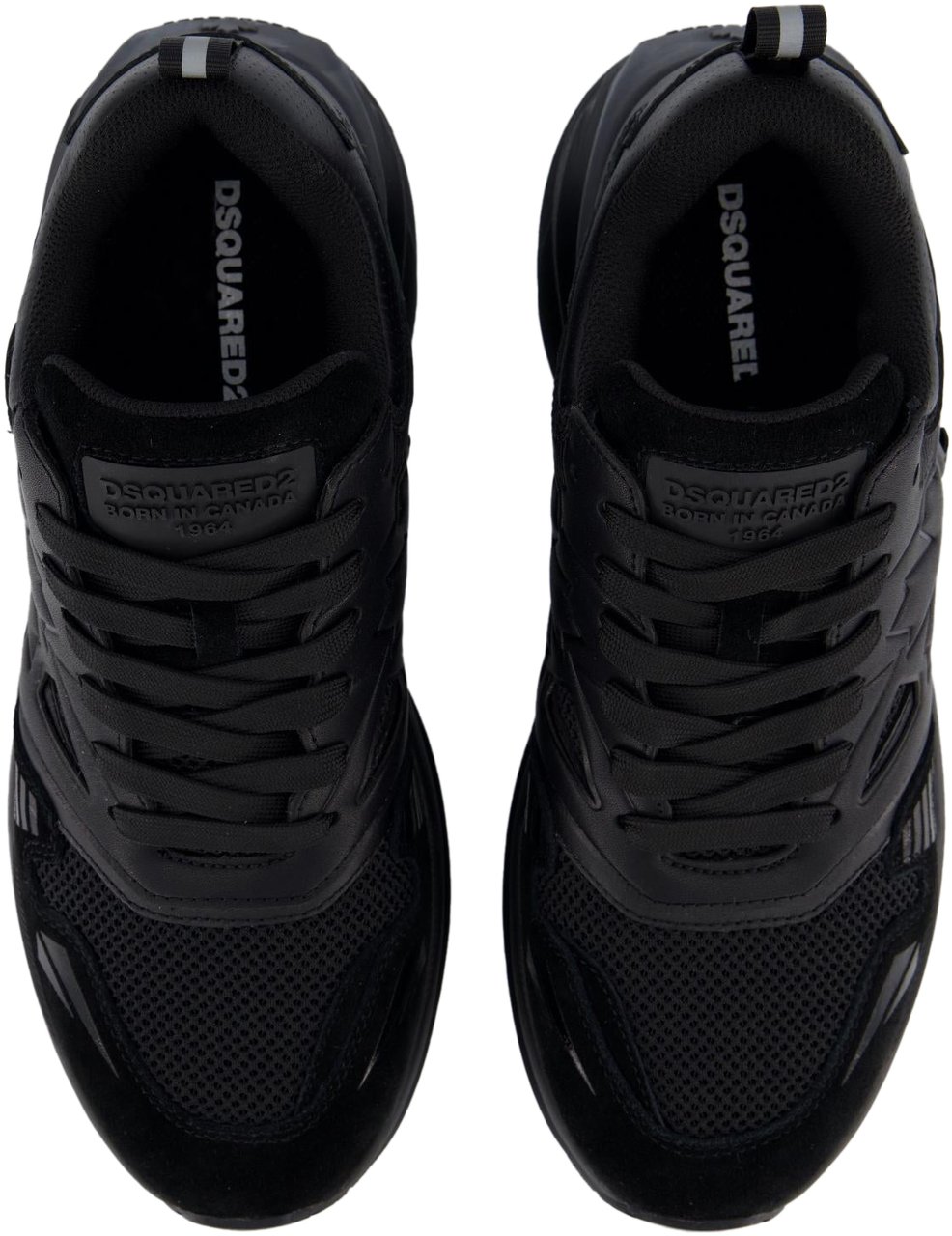 Dsquared2 Heren Dash Sneaker Zwart Zwart