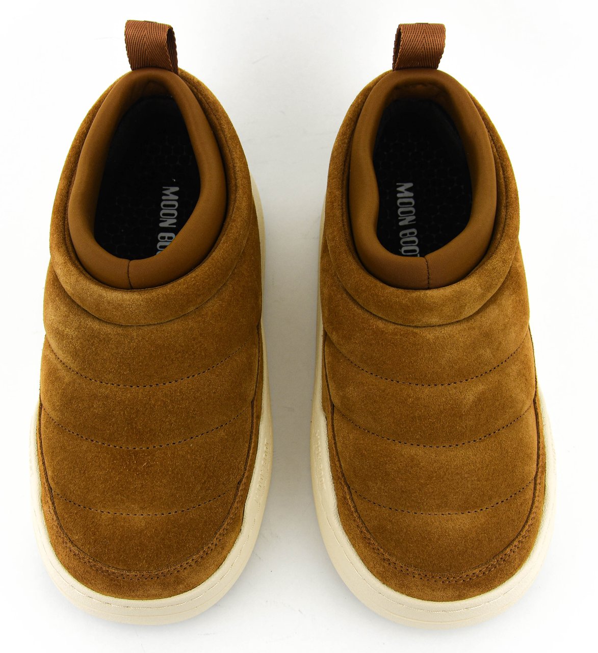Moon Boot Moonboot Park Soft Suede Cognac Zwart