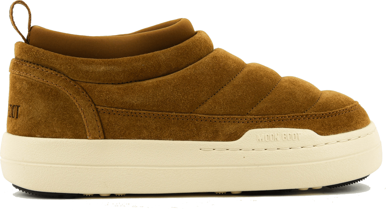 Moon Boot Moonboot Park Soft Suede Cognac Zwart