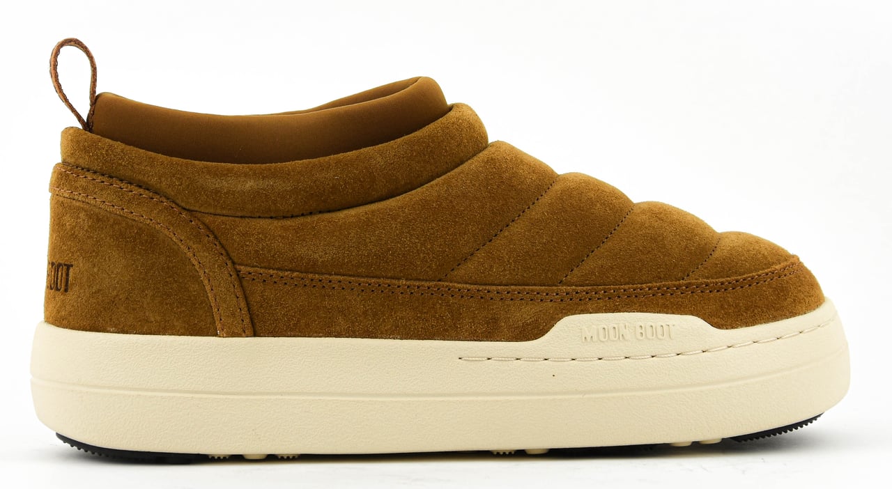 Moon Boot Moonboot Park Soft Suede Cognac Zwart