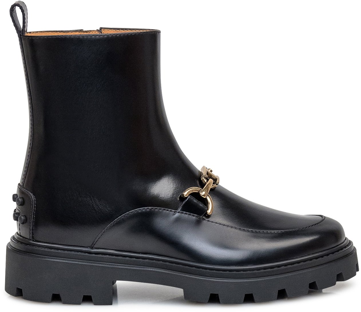 Tod's Stivaletto Morsetto Tod's in Pelle Zwart