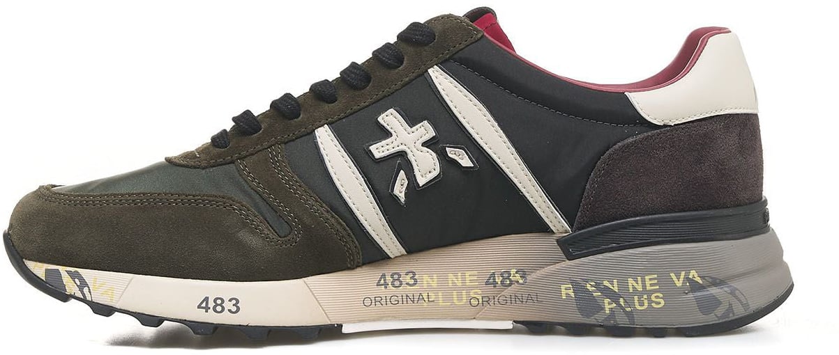 Premiata Sneakers Green Groen