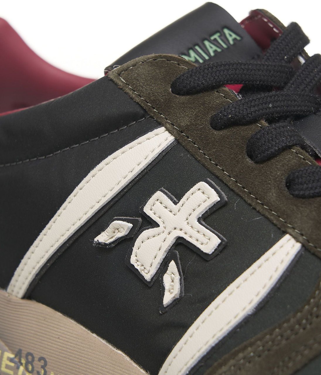 Premiata Sneakers Green Groen