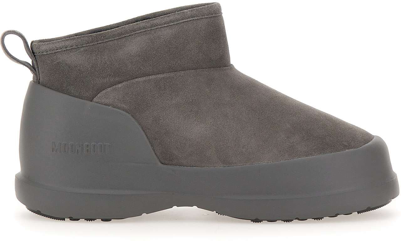 Moon Boot Moon Boot Mn Luna Low Boot Suede Boots Anthraciet 80d2480040 Grijs