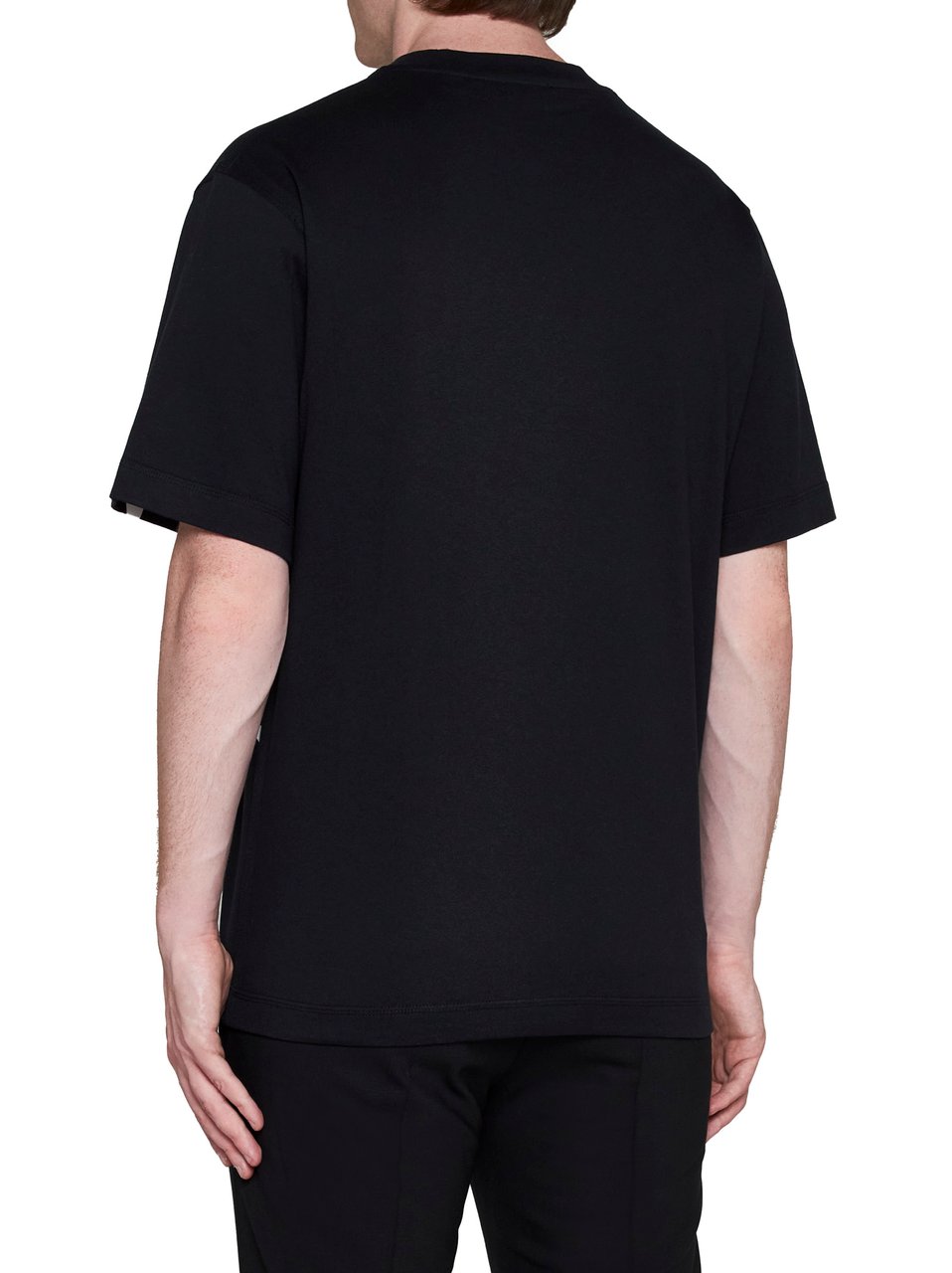 Burberry BURBERRY Black T-Shirts Zwart