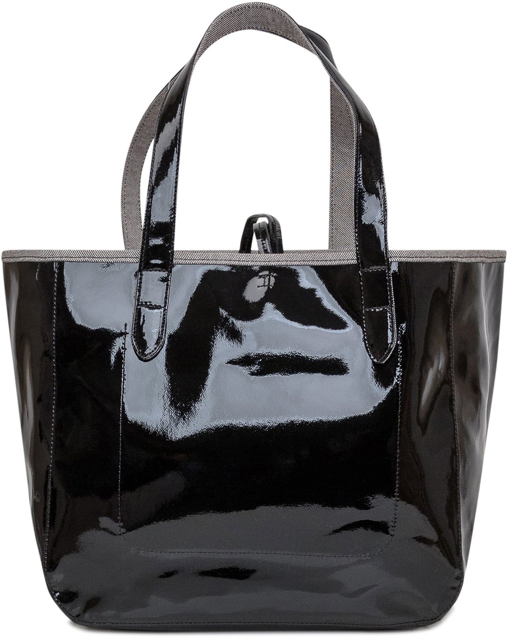 J.W. Anderson Belt Anchor Logo Tote Bag Zwart