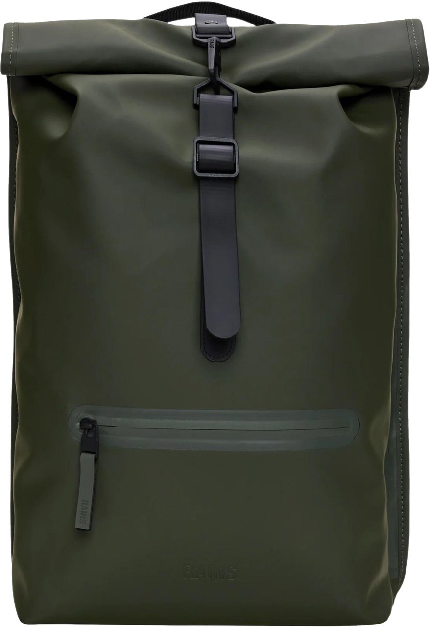 Rains Rains Rolltop Rucksack W3 Rugtassen Groen 13320 Groen