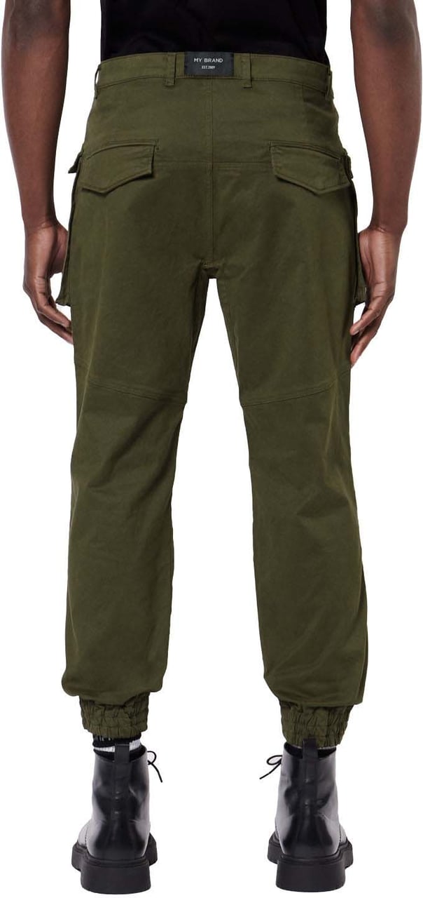 My Brand DUNDER BOLD POCKET CARGO PANT | DARK GREY Grijs