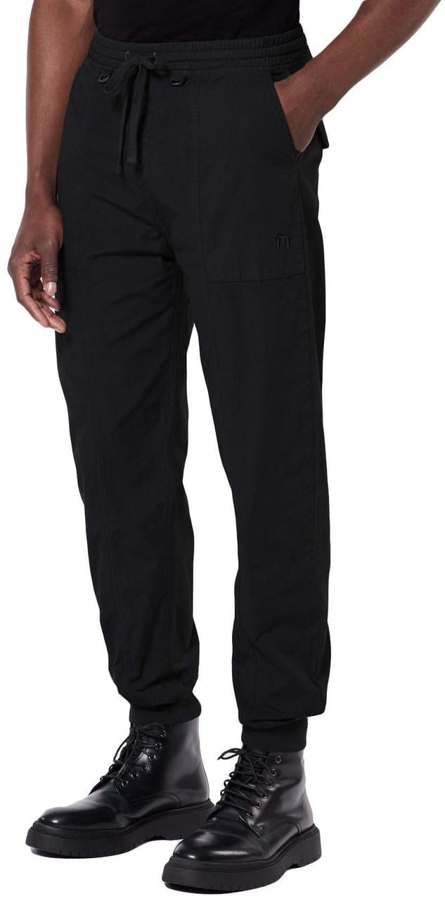 My Brand MB BOLD CARGO PANT | BLACK Zwart