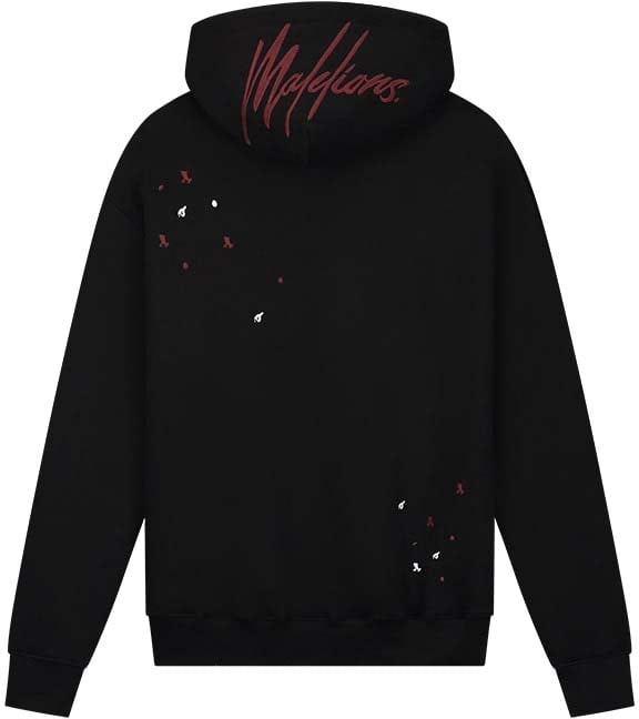 Malelions Malelions Men Oversized Painter Hoodie Zwart