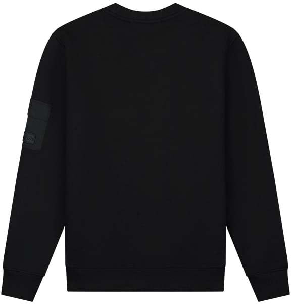 Malelions Malelions Men Nylon Pocket Sweater Zwart