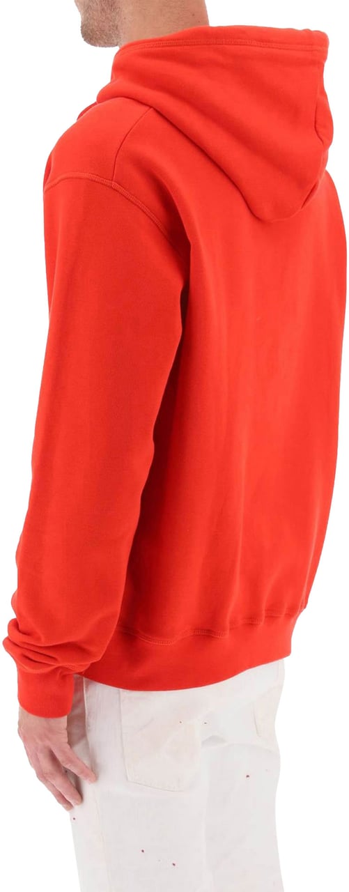 Dsquared2 hoodie dsquared printed Rood