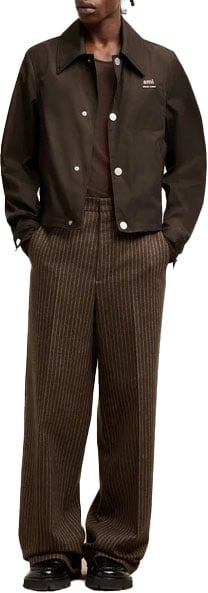 AMI Paris jacket bronw Bruin