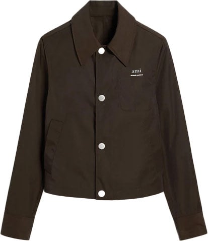 AMI Paris jacket bronw Bruin