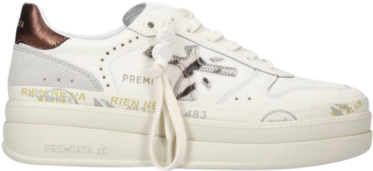 Premiata Sneakers White Wit