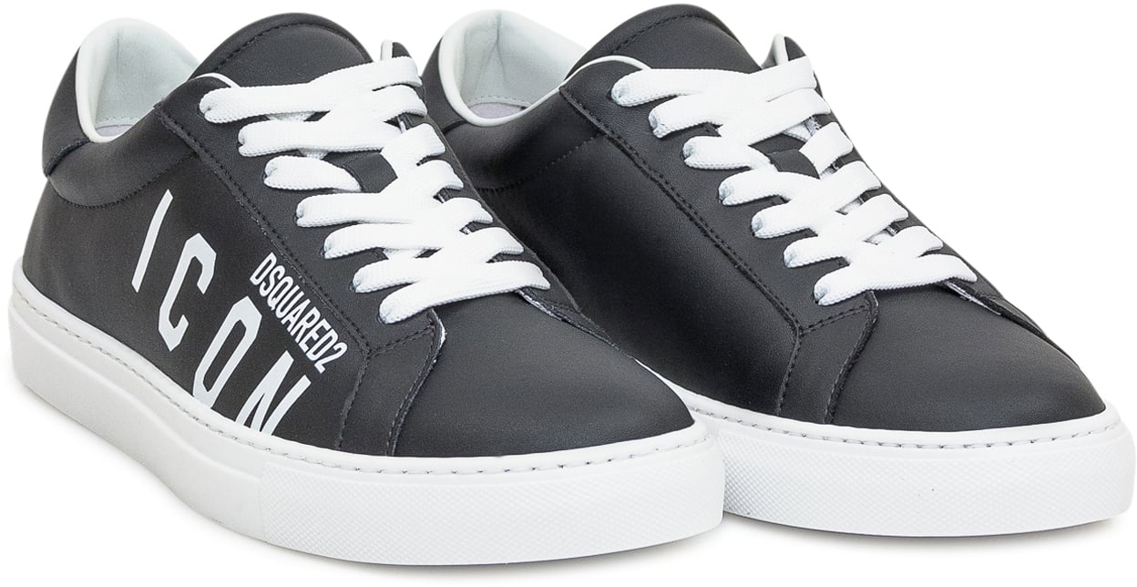 Dsquared2 Sneaker con Logo Zwart