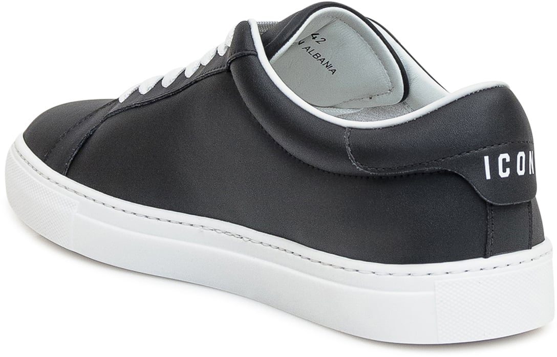 Dsquared2 Sneaker con Logo Zwart