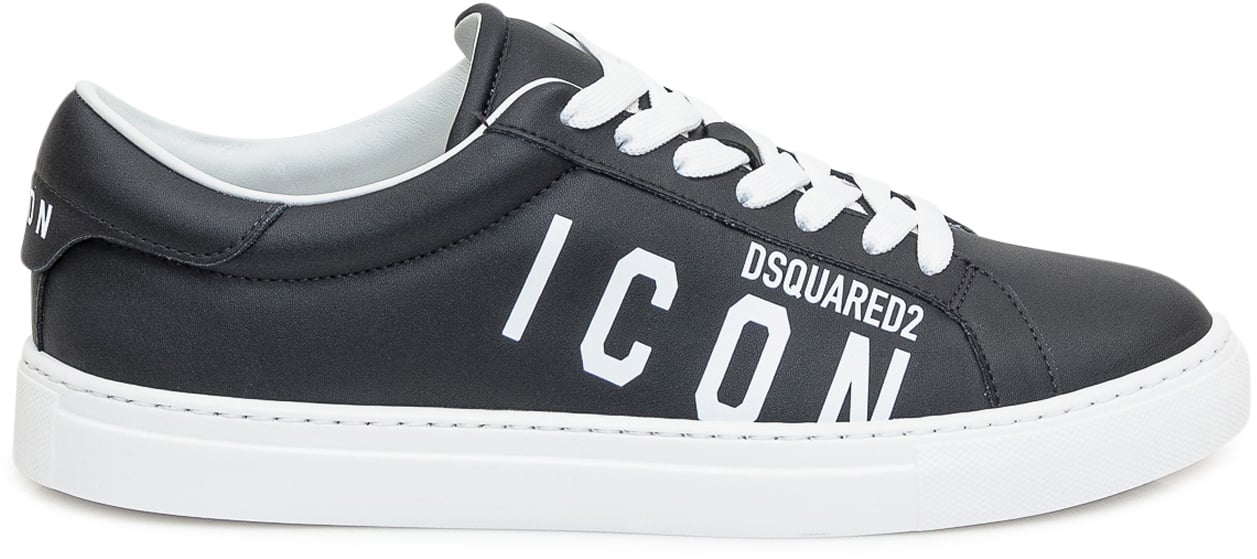 Dsquared2 Sneaker con Logo Zwart