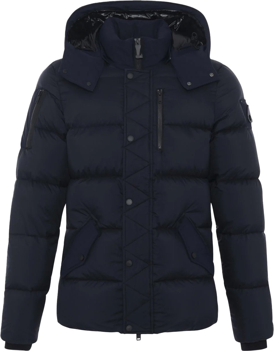 Moose Knuckles Everest 3Q Puffer Jacket Navy Blauw