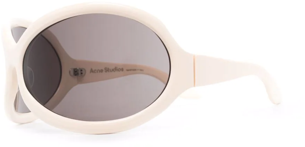 Acne Studios Acne Studios Frame Sunglasses - Black/white Wit