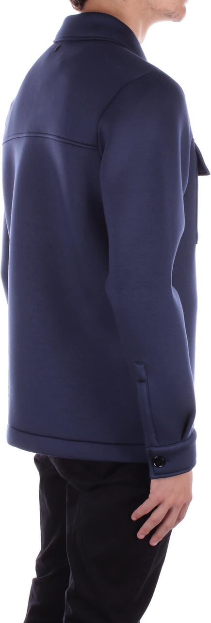 Dondup Coats Blu Antracite Blauw