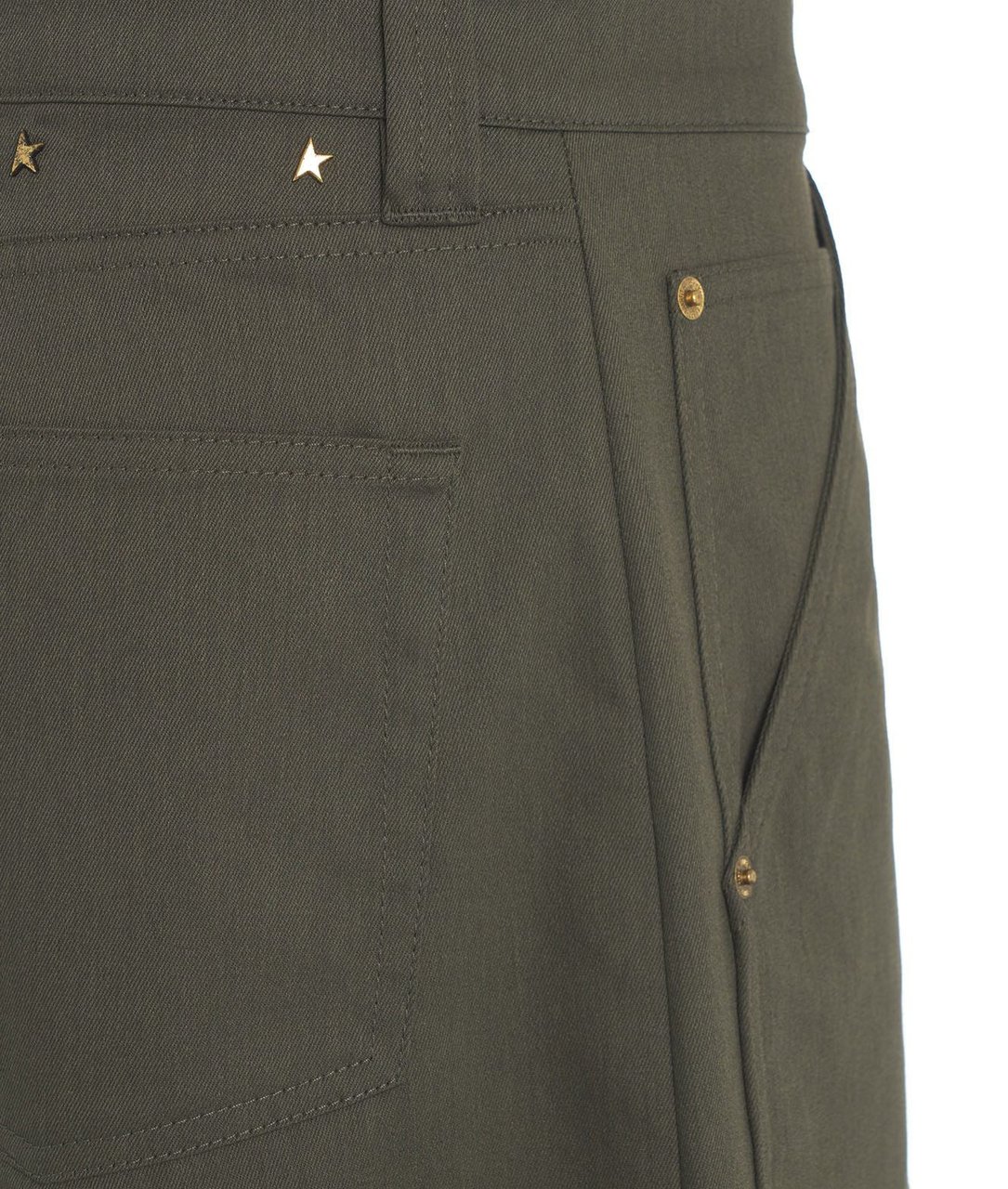 Golden Goose Wide leg cargo pants Groen