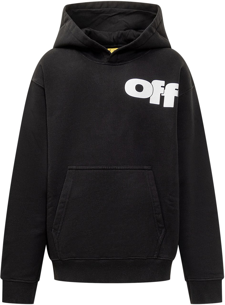 OFF-WHITE Felpa con Cappuccio Zwart