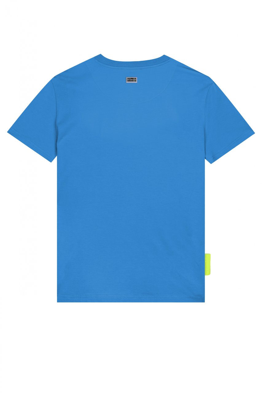 My Brand BASIC SWIM CAPSULE T-SHIR | BLUE Blauw