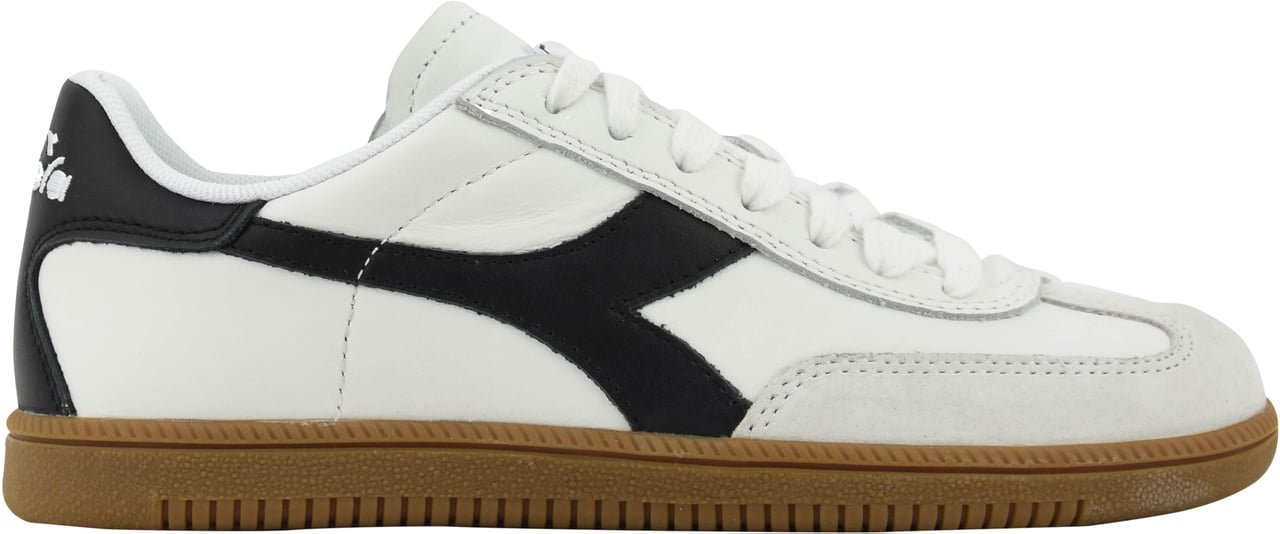 Diadora Trainer Sneaker White Black Wit