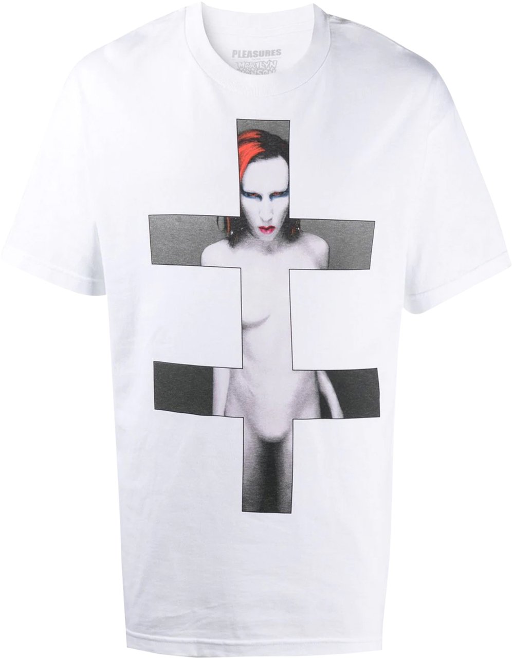 Pleasures Mechanical T-shirt White Wit