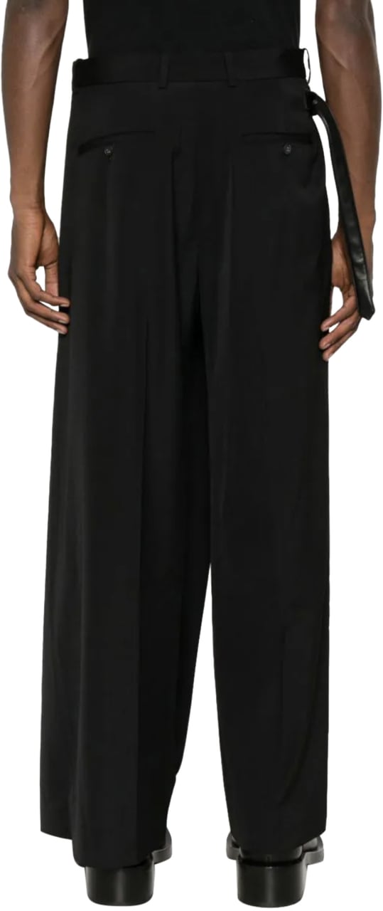 Acne Studios Acne Studios Trousers - Black Zwart