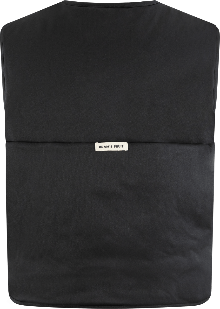 Bram's Fruit Heren Tuscan Vest Zwart
