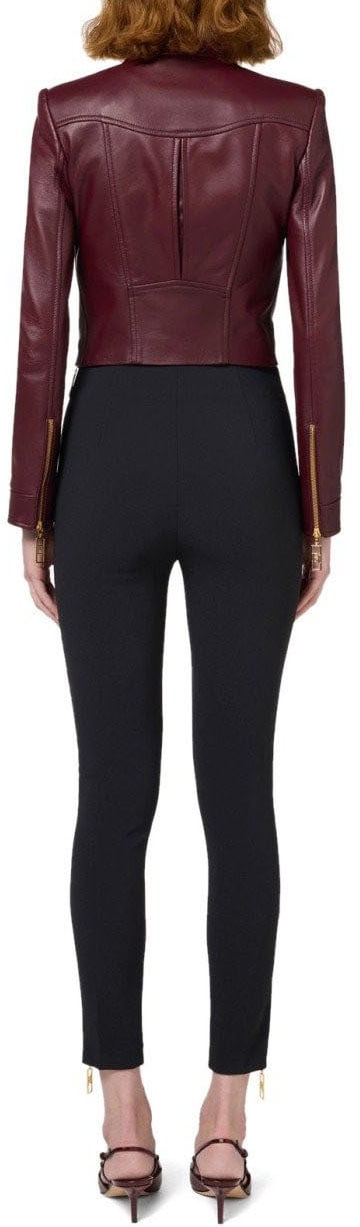 Elisabetta Franchi Trousers Black Zwart