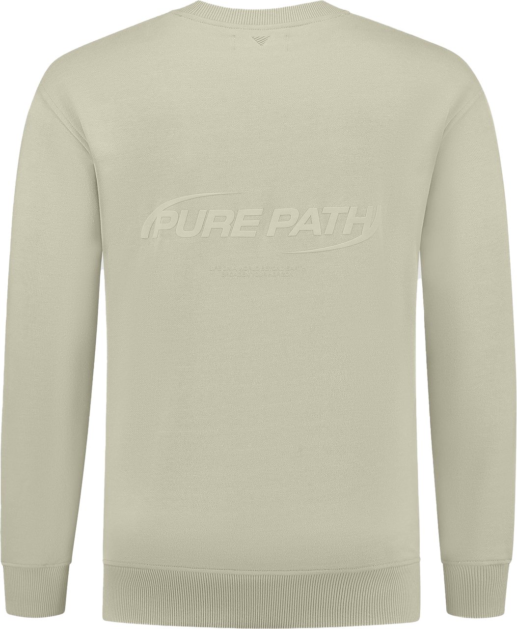 Pure Path Cosmic Orbit Sweater Lt Army Groen