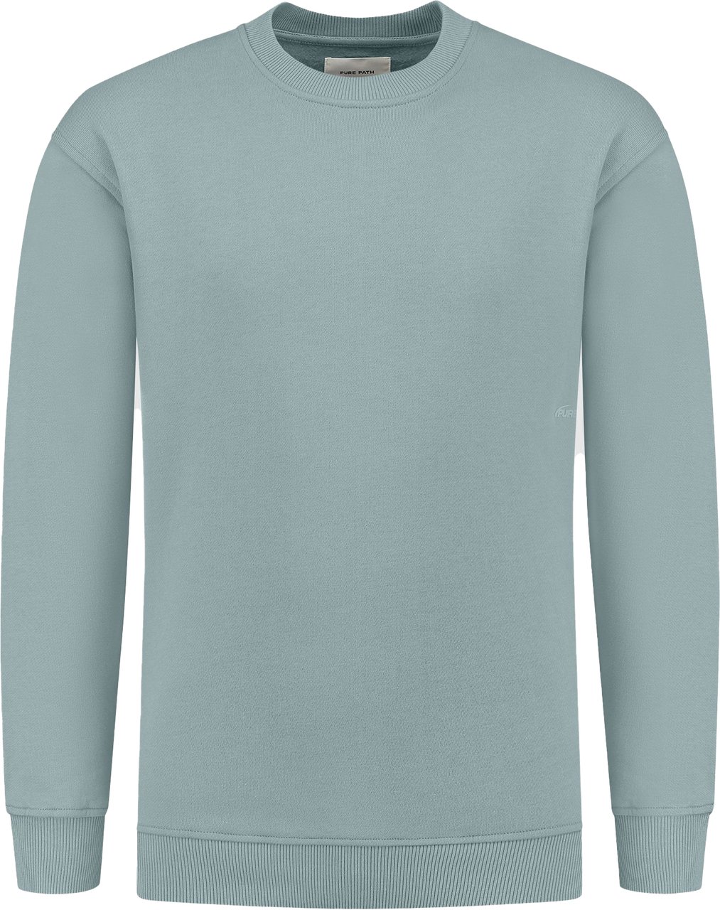 Pure Path Sweater blue grey Blauw