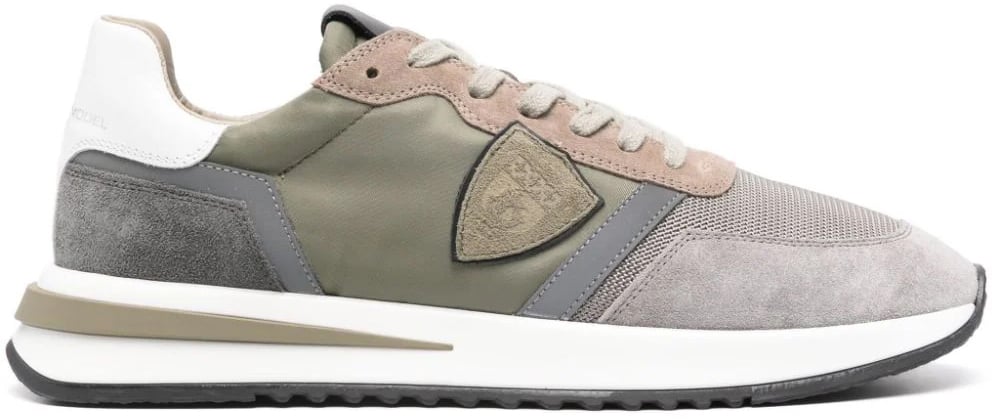 Philippe Model Sneakers khaki grijs Groen