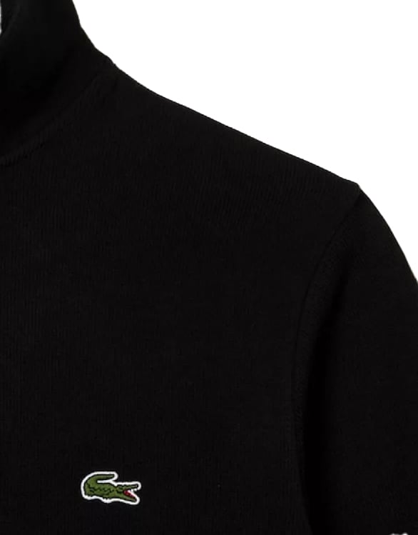 Lacoste knitwear zip Zwart